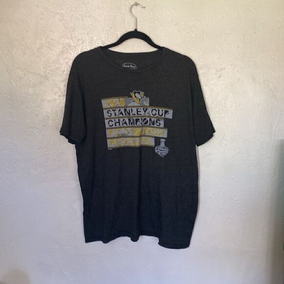 Vintage Pittsburgh Penguins 2016 Stanley Cup Majestic Threads Shirt XXL - Picture 1 of 6